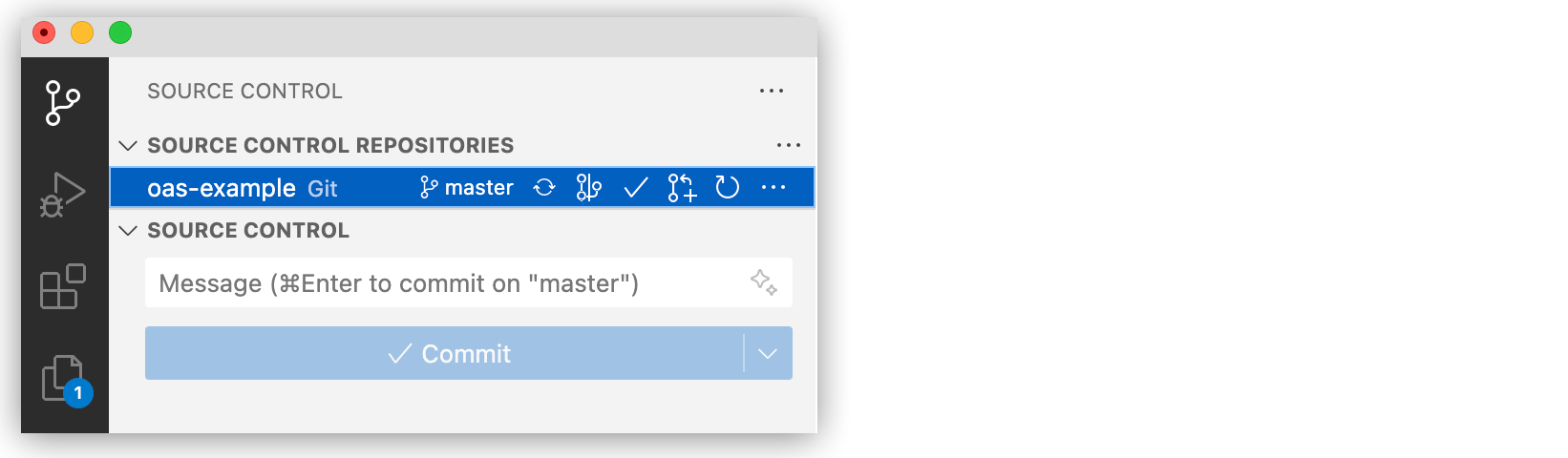 MuleSoft VCS を使用したプロジェクトソース制御